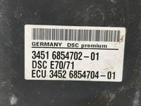 2007-2013 Bmw X5 ABS Pump Control Module Replacement P/N:3451 6854702-01 Fits Fits 2007 2008 2009 2010 2011 2012 2013 2014 OEM Used Auto Parts