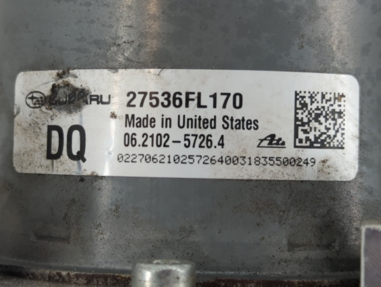 2019 Subaru Crosstrek ABS Pump Control Module Replacement P/N:27536FL170 Fits OEM Used Auto Parts