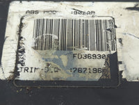 2014-2016 Dodge Dart ABS Pump Control Module Replacement Fits Fits 2014 2015 2016 OEM Used Auto Parts