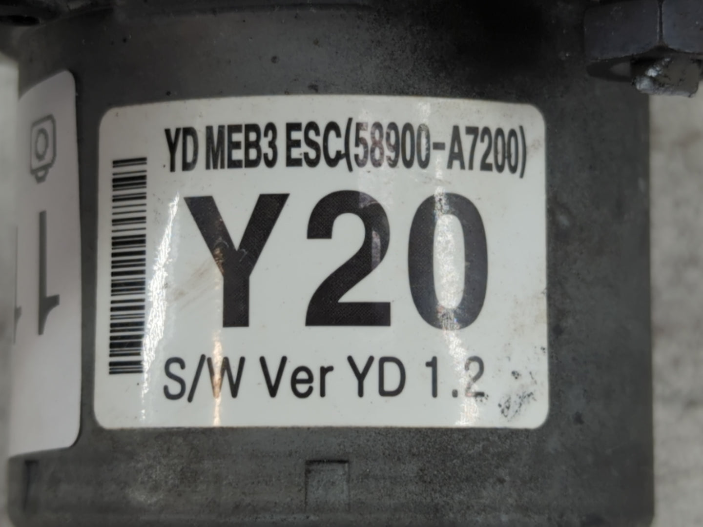 2014-2016 Kia Forte ABS Pump Control Module Replacement P/N:58900-A7200 Fits Fits 2014 2015 2016 OEM Used Auto Parts - Oemusedautoparts1.com