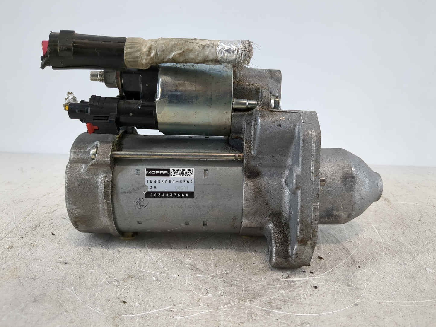 2020-2022 Chrysler Voyager Car Starter Motor Solenoid OEM P/N:TN438000-4562 68348376AC Fits Fits 2017 2018 2019 2020 2021 2022 OEM Used Auto Parts - Oemusedautoparts1.com