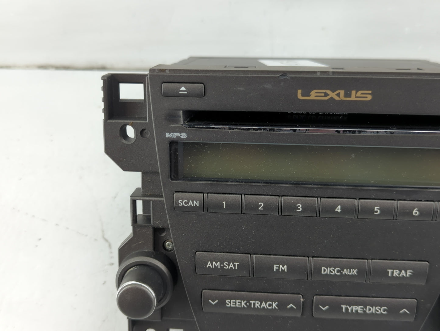 2007-2009 Lexus Es350 Radio AM FM Cd Player Receiver Replacement P/N:86120-33720 Fits Fits 2007 2008 2009 OEM Used Auto Parts