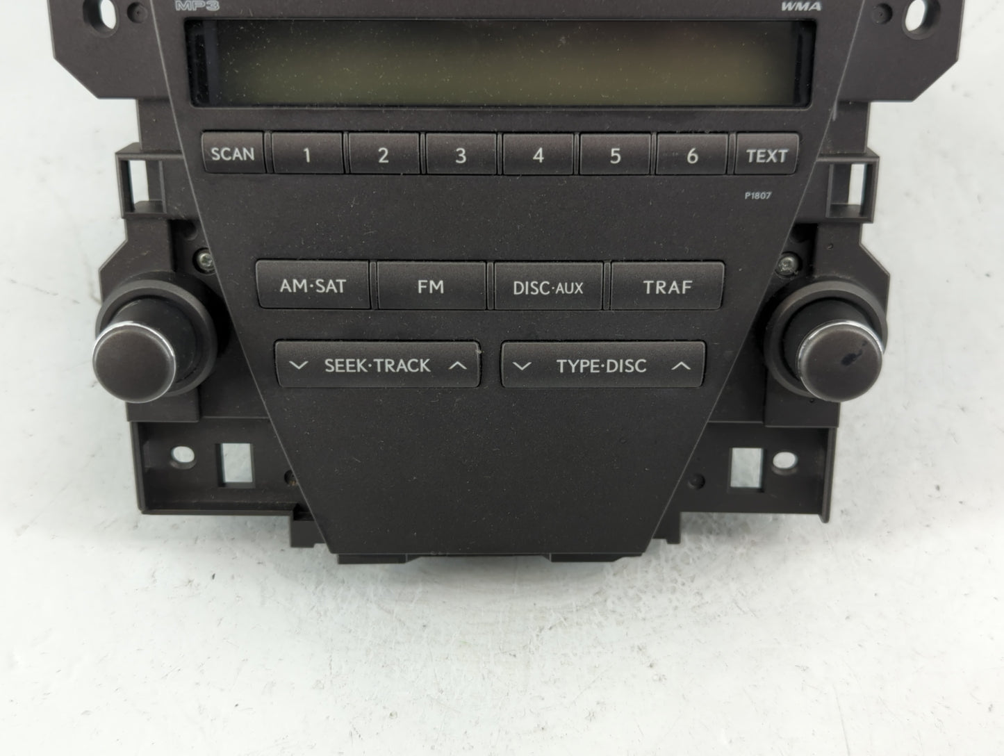 2007-2009 Lexus Es350 Radio AM FM Cd Player Receiver Replacement P/N:86120-33720 Fits Fits 2007 2008 2009 OEM Used Auto Parts