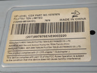 2007 Buick Lucerne Radio AM FM Cd Player Receiver Replacement P/N:15797876 Fits OEM Used Auto Parts