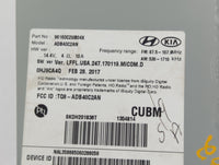 2018-2019 Hyundai Sonata Radio AM FM Cd Player Receiver Replacement P/N:96160C2UB04X Fits Fits 2018 2019 OEM Used Auto Parts - Oemusedautoparts1.com