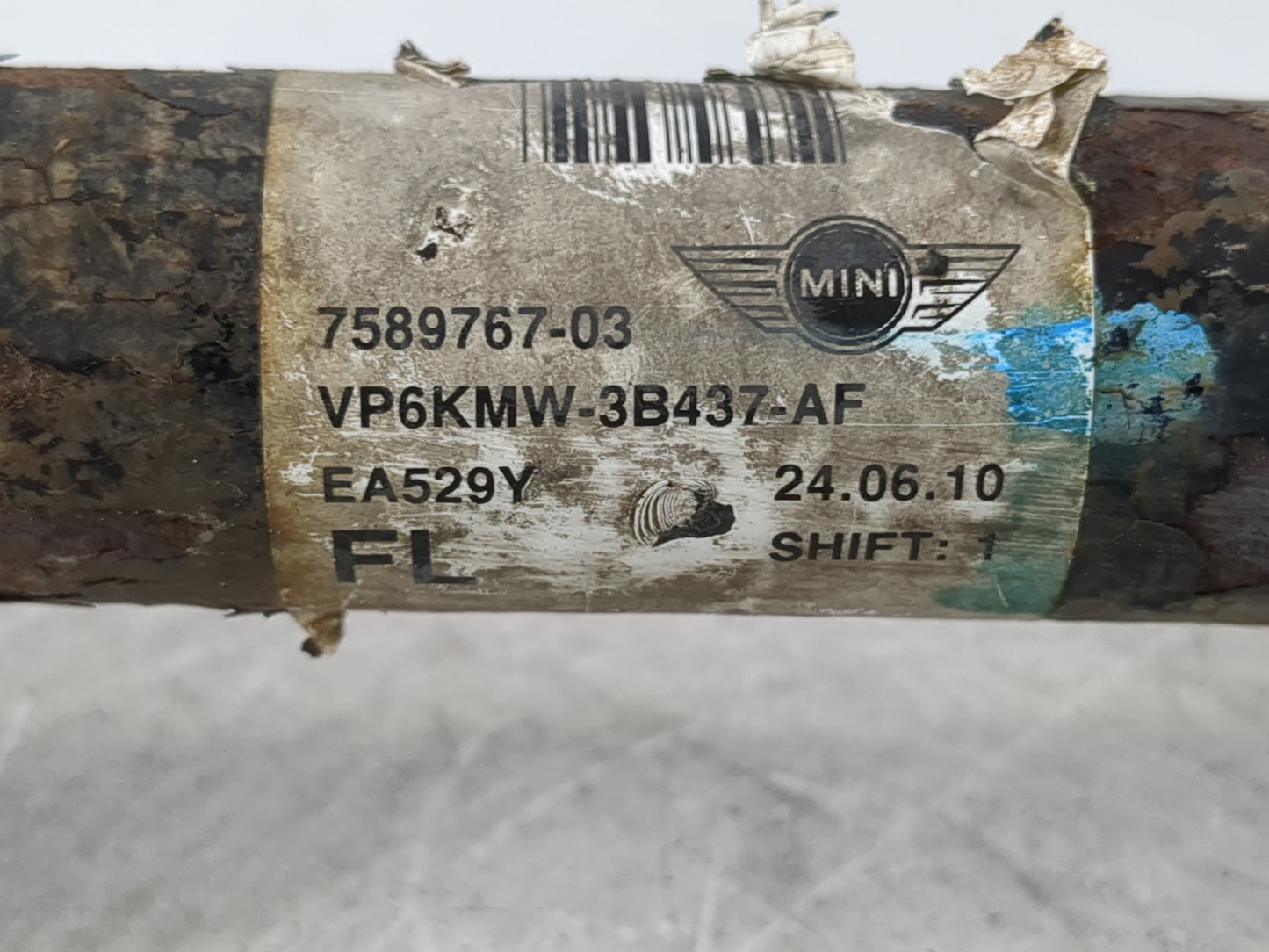 2008-2014 Mini Cooper Axle Shaft Front Driver Cv C/v - Oemusedautoparts1.com