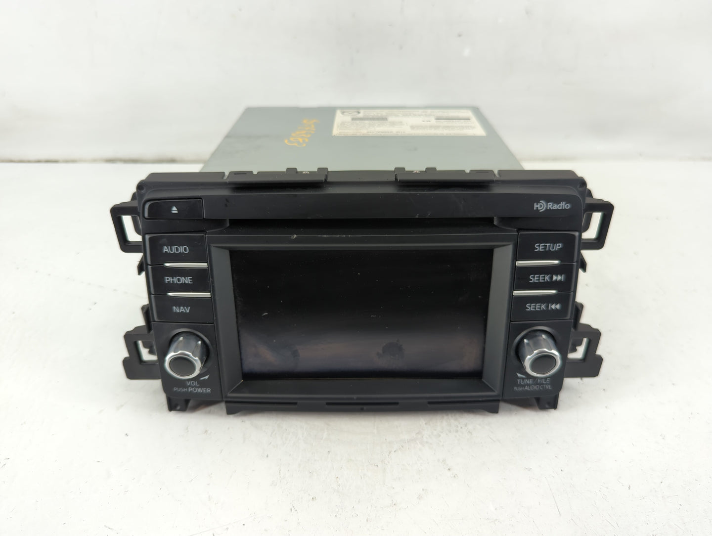 2014-2015 Mazda 6 Radio AM FM Cd Player Receiver Replacement P/N:GJS1 66 DV0C Fits Fits 2014 2015 OEM Used Auto Parts - Oemusedautoparts1.com