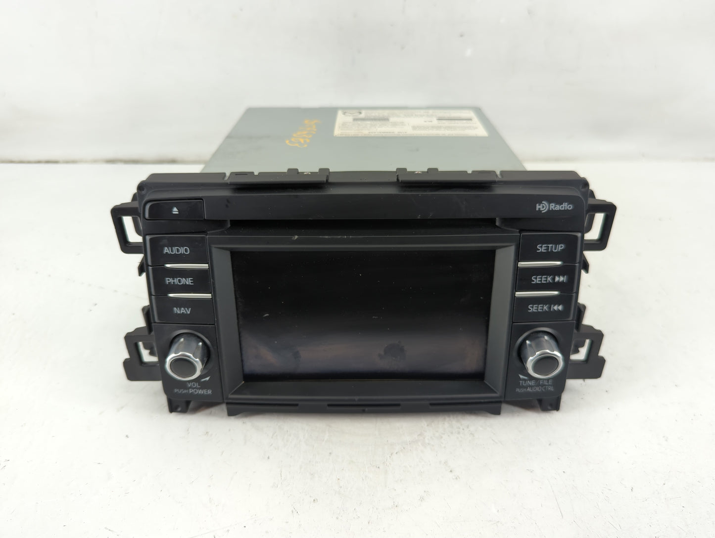 2014-2015 Mazda 6 Radio AM FM Cd Player Receiver Replacement P/N:GJS1 66 DV0C Fits Fits 2014 2015 OEM Used Auto Parts - Oemusedautoparts1.com