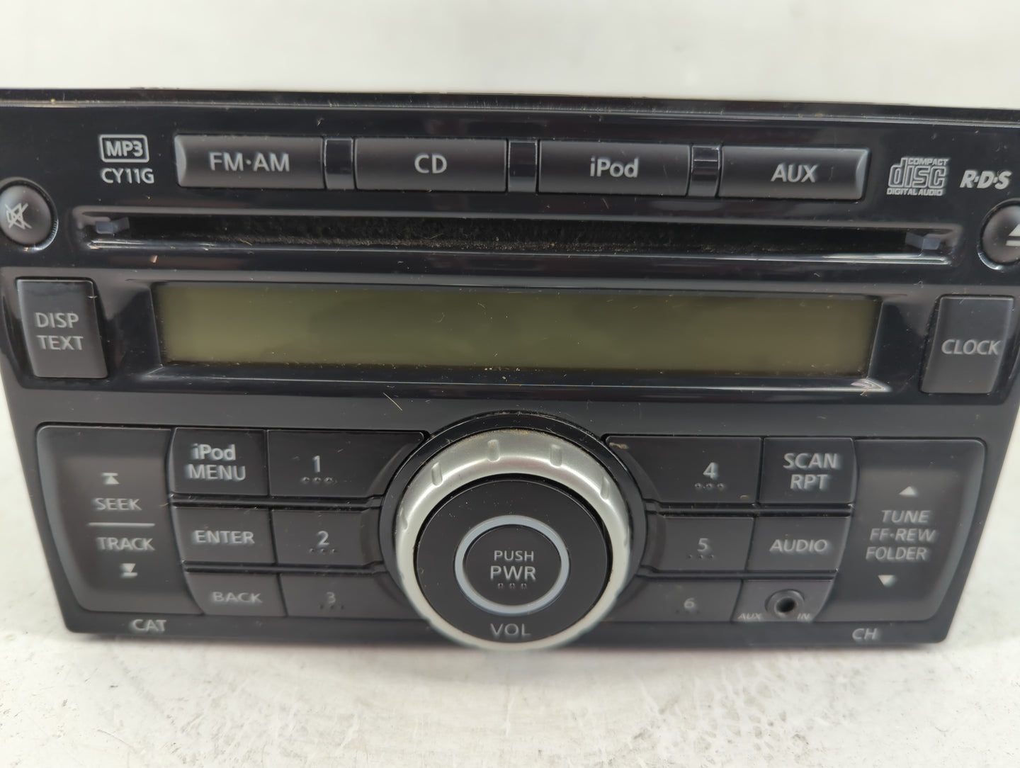 2011-2014 Nissan Juke Radio AM FM Cd Player Receiver Replacement P/N:28185 1KM2A Fits Fits 2011 2012 2013 2014 OEM Used Auto Parts - Oemusedautoparts1.com