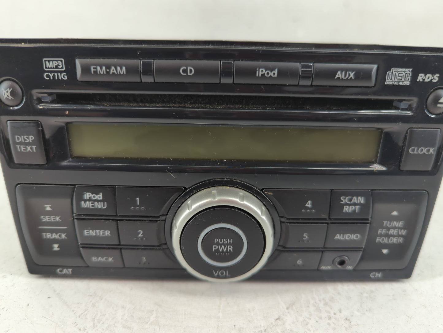 2011-2014 Nissan Juke Radio AM FM Cd Player Receiver Replacement P/N:28185 1KM2A Fits Fits 2011 2012 2013 2014 OEM Used Auto Parts - Oemusedautoparts1.com