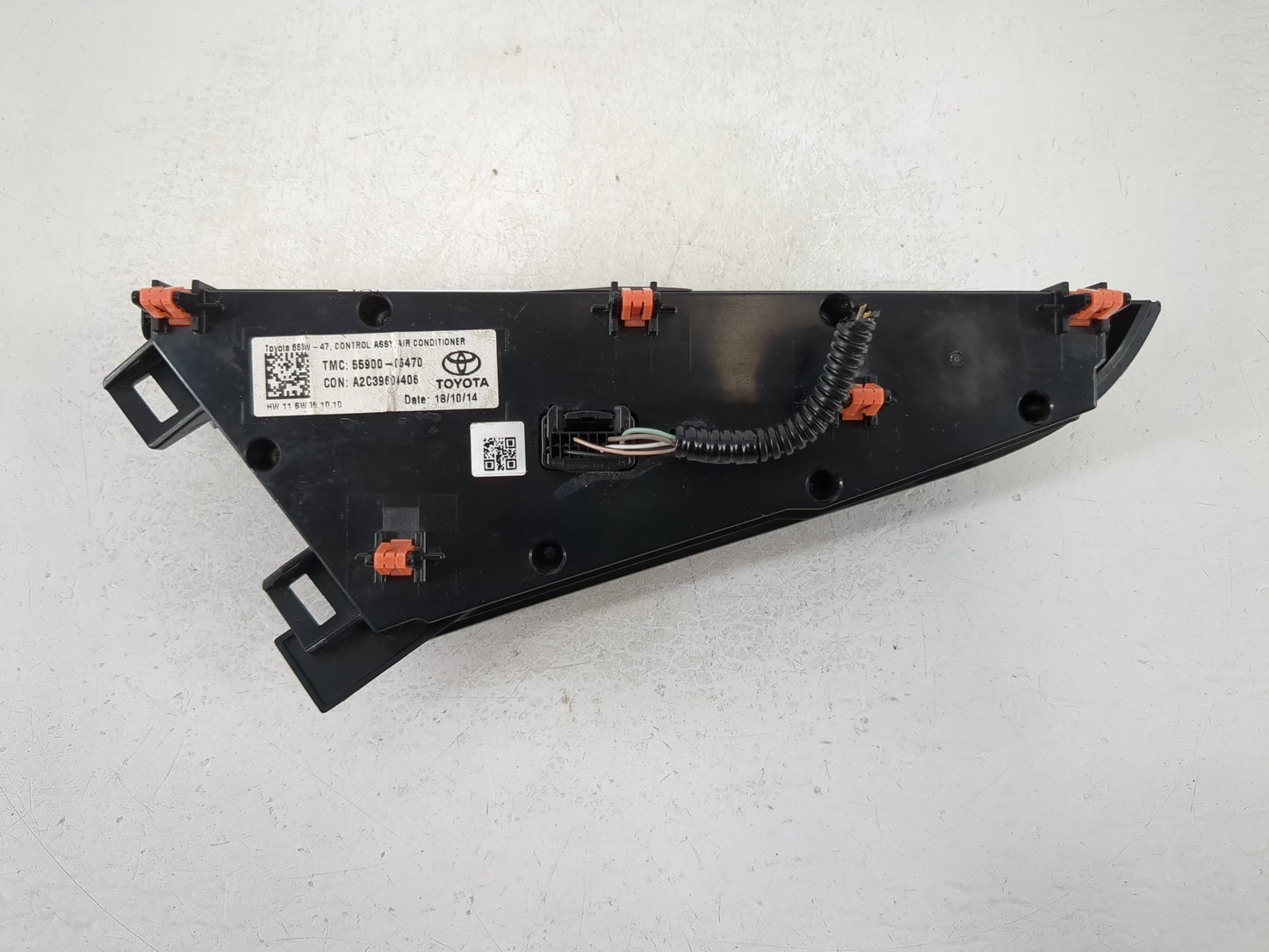 2018-2022 Toyota Camry Climate Control Module Temperature AC/Heater Replacement P/N:55900-06470 Fits Fits 2018 2019 2020 2021 2022 OEM Used Auto Parts