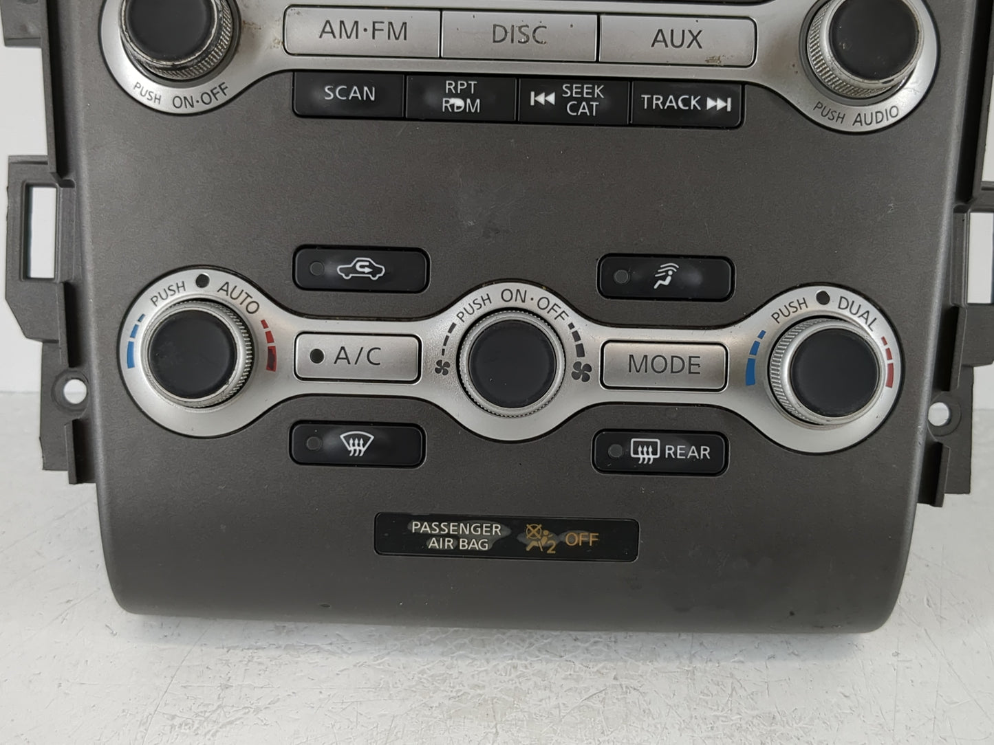 2010-2014 Nissan Murano Climate Control Module Temperature AC/Heater Replacement P/N:1GR1A 210140 Fits OEM Used Auto Parts - Oemusedautoparts1.com