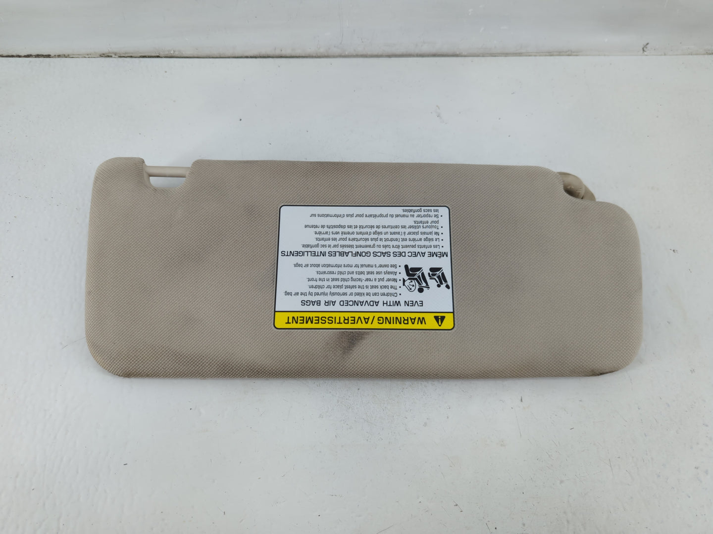 2022 Genesis G70 Sun Visor Shade Replacement Driver Left Mirror Fits Fits 2021 OEM Used Auto Parts - Oemusedautoparts1.com