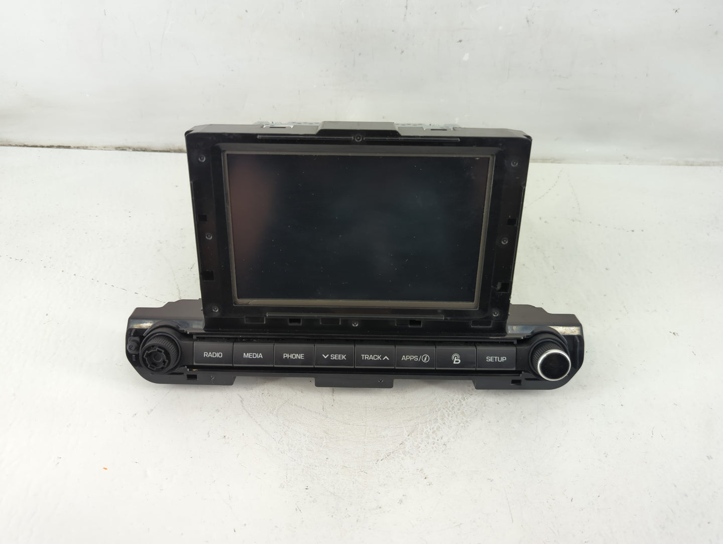 2017-2018 Hyundai Elantra Radio AM FM Cd Player Receiver Replacement P/N:96160-F2101UAT Fits Fits 2017 2018 OEM Used Auto Parts - Oemusedautoparts1.com