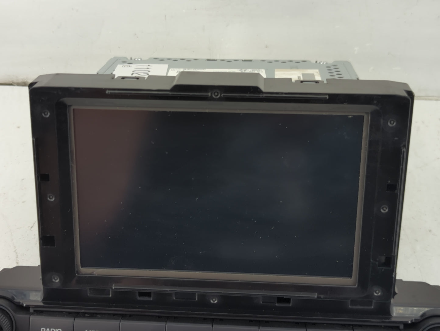2017-2018 Hyundai Elantra Radio AM FM Cd Player Receiver Replacement P/N:96160-F2101UAT Fits Fits 2017 2018 OEM Used Auto Parts - Oemusedautoparts1.com