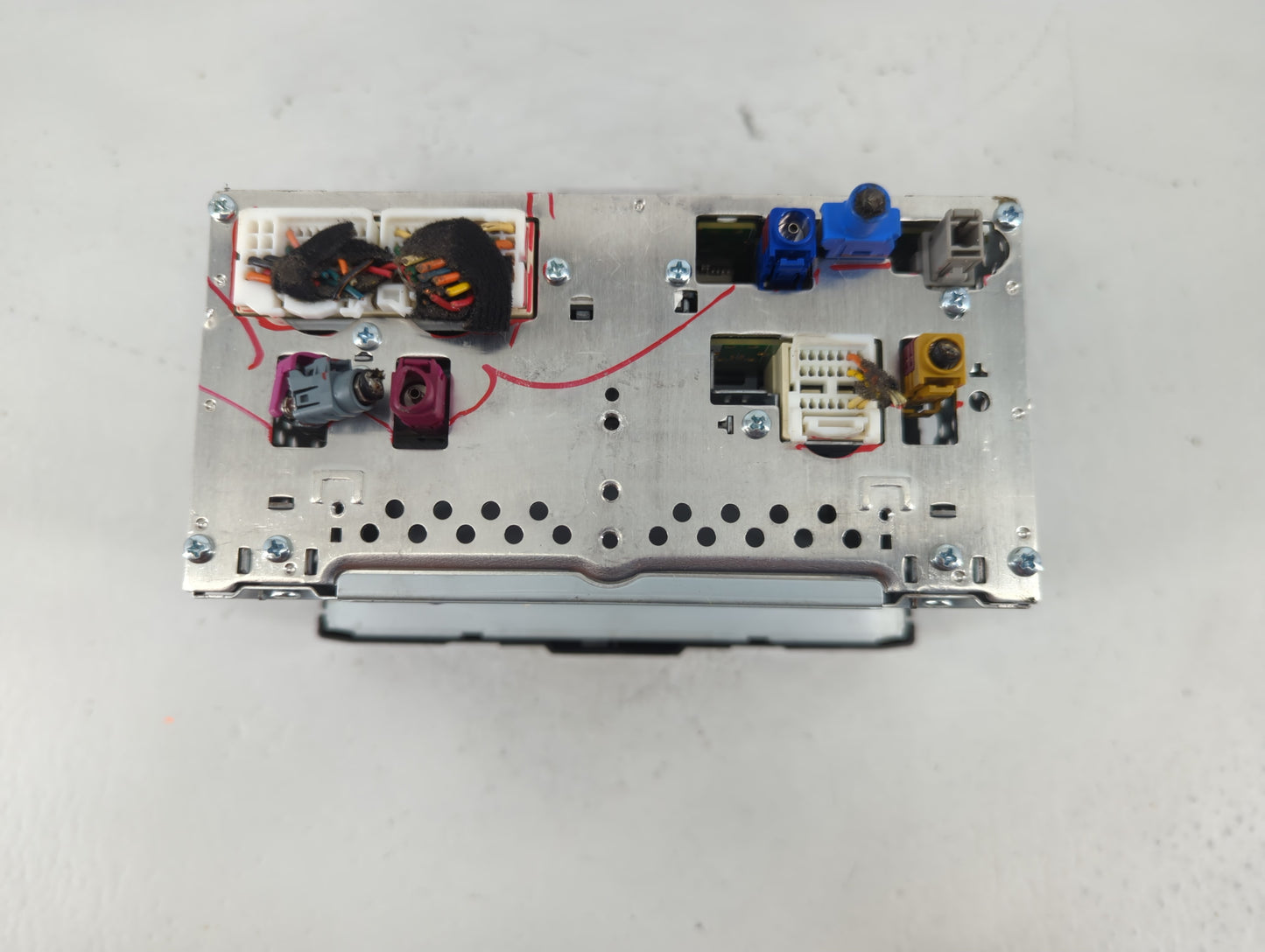 2017-2018 Hyundai Elantra Radio AM FM Cd Player Receiver Replacement P/N:96160-F2101UAT Fits Fits 2017 2018 OEM Used Auto Parts - Oemusedautoparts1.com