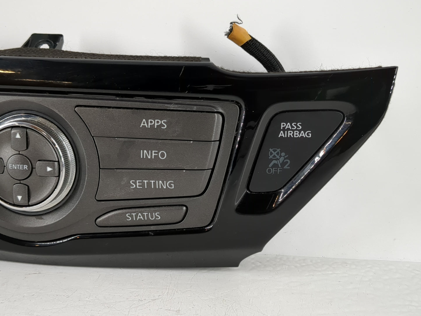 2017 Nissan Pathfinder Radio AM FM Cd Player Receiver Replacement P/N:9PJ0A 210260 Fits OEM Used Auto Parts - Oemusedautoparts1.com