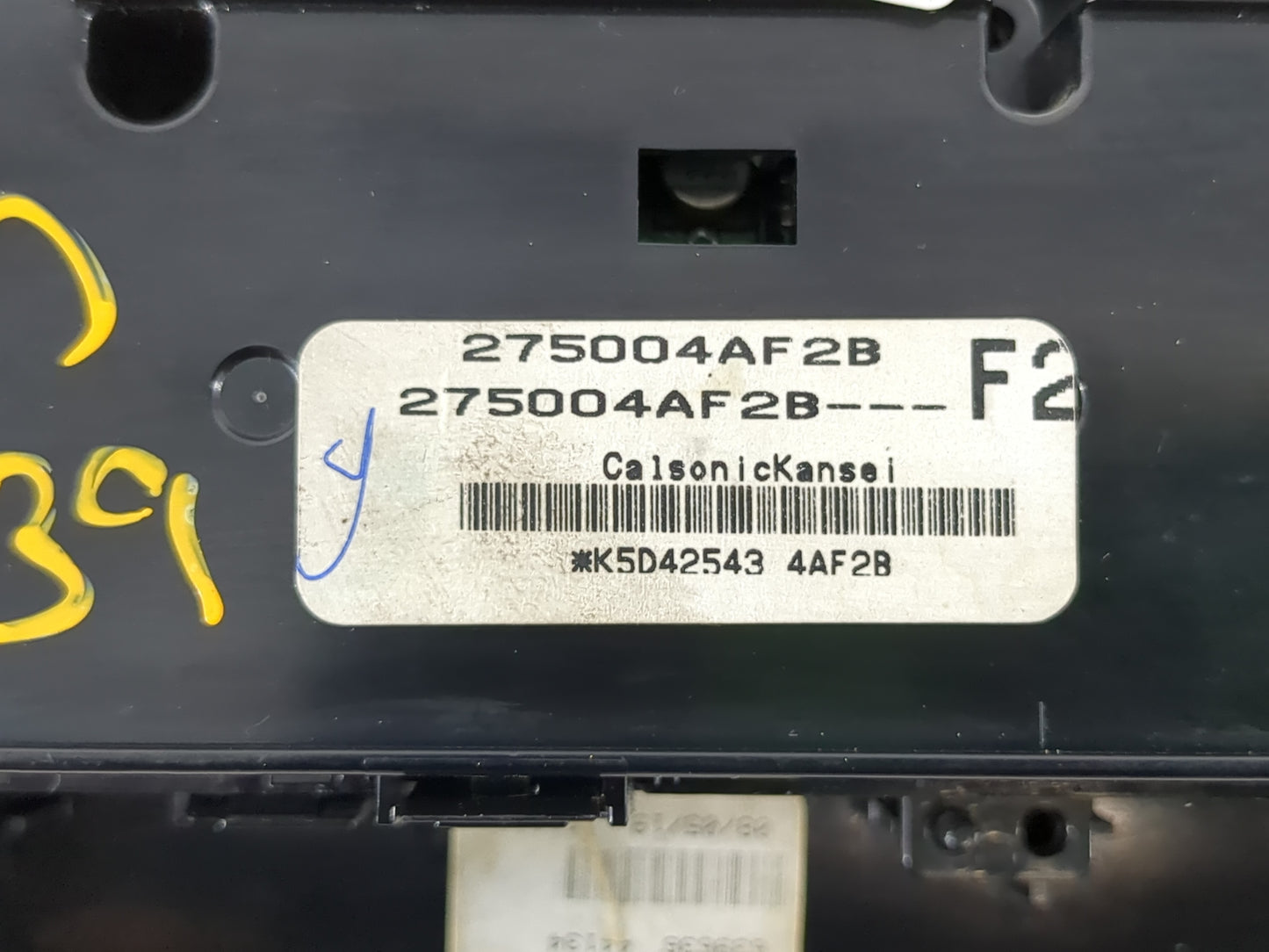 2017-2019 Nissan Sentra Climate Control Module Temperature AC/Heater Replacement P/N:275004AF2B 27500 4AT4A Fits OEM Used Auto Parts