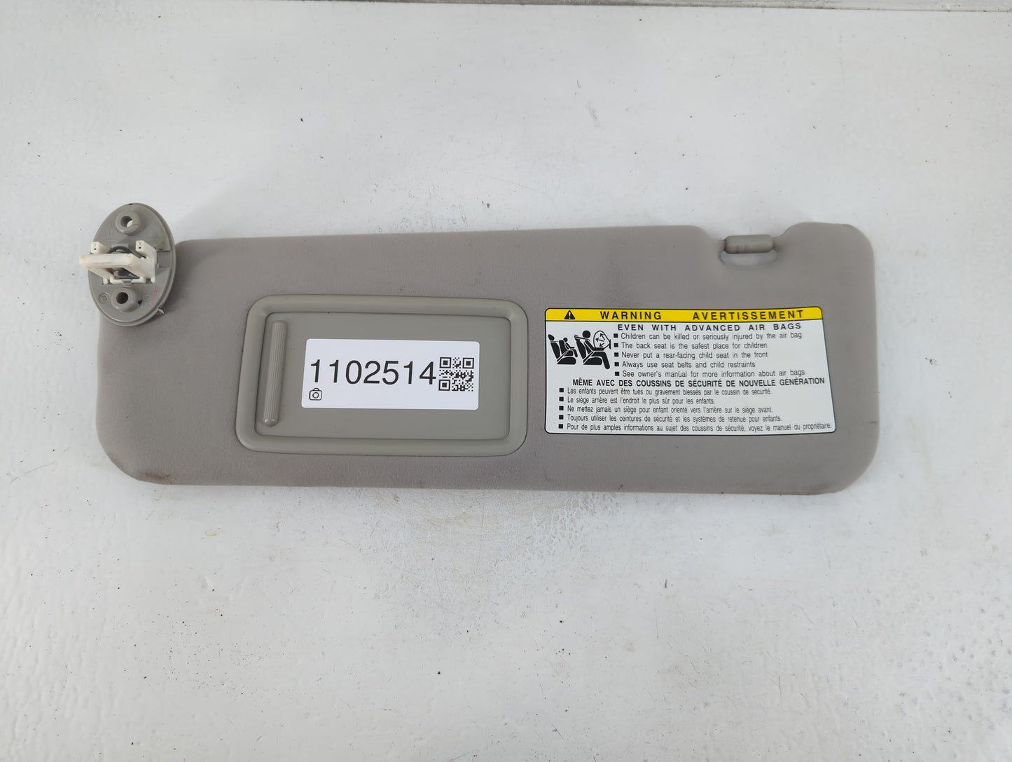 2007-2009 Lexus Es350 Sun Visor Shade Replacement Driver Left Mirror Fits Fits 2007 2008 2009 OEM Used Auto Parts