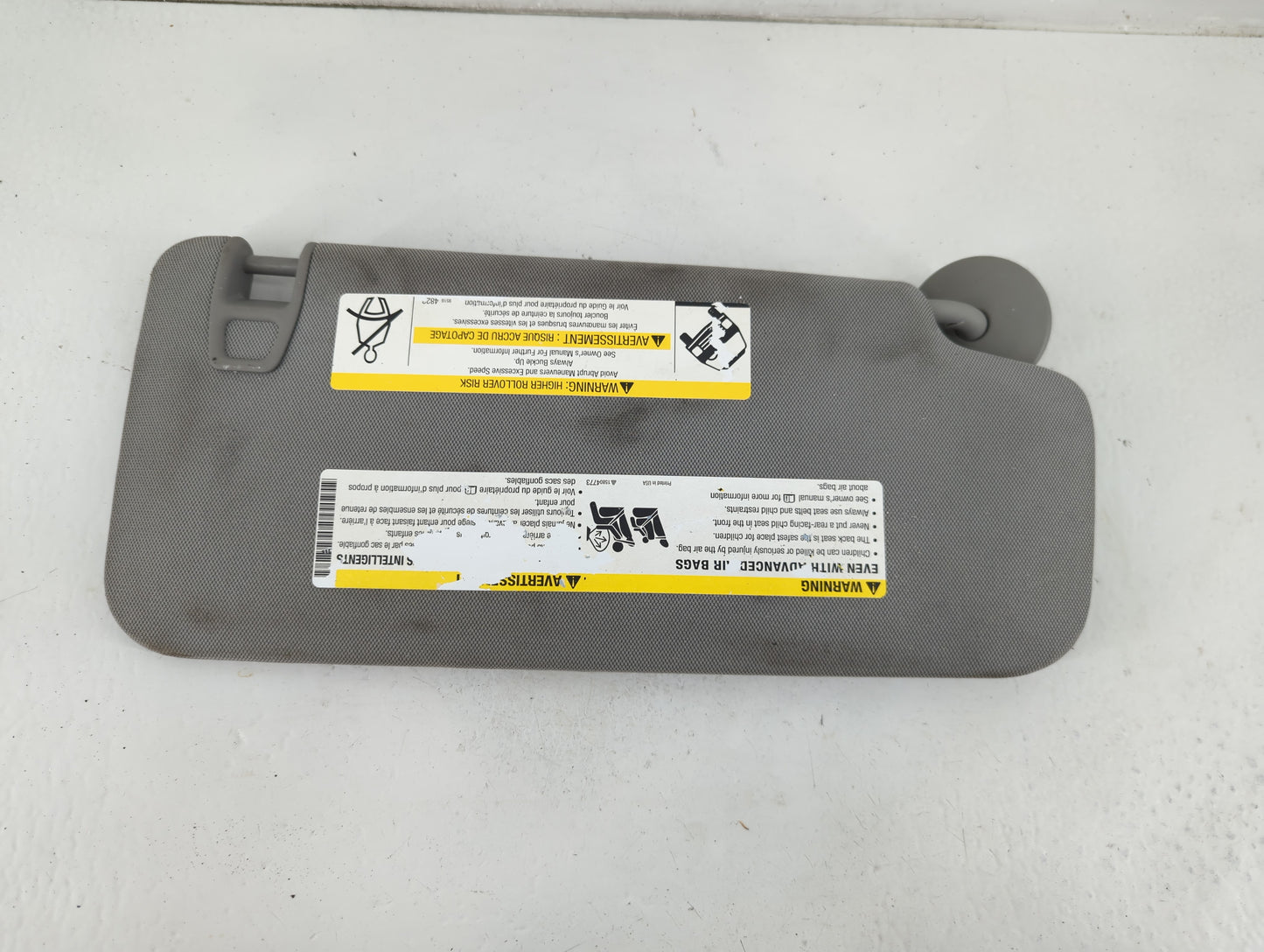 2017-2021 Chevrolet Trax Sun Visor Shade Replacement Driver Left Mirror Fits Fits 2017 2018 2019 2020 2021 OEM Used Auto Parts