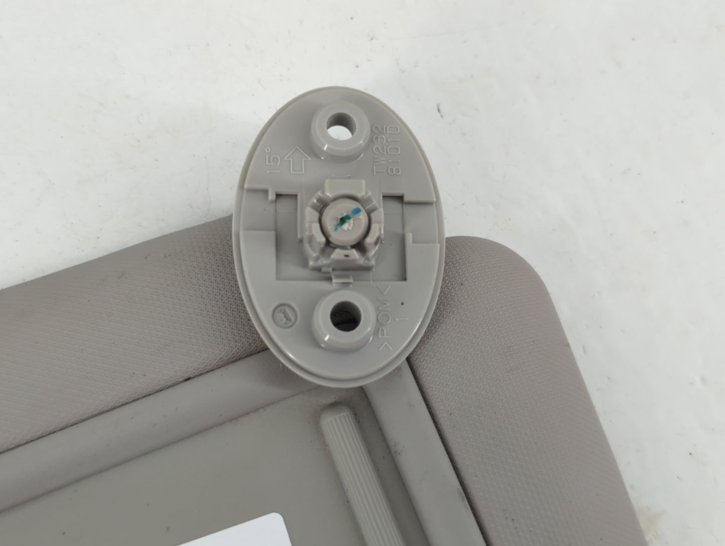 2014-2016 Toyota Corolla Sun Visor Shade Replacement Passenger Right Mirror Fits Fits 2014 2015 2016 OEM Used Auto Parts