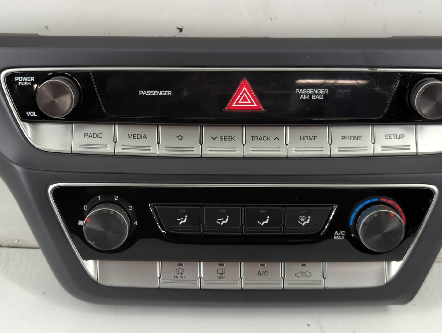 2018-2019 Hyundai Sonata Climate Control Module Temperature AC/Heater Replacement P/N:94510-C2AB0 Fits Fits 2018 2019 OEM Used Auto Parts