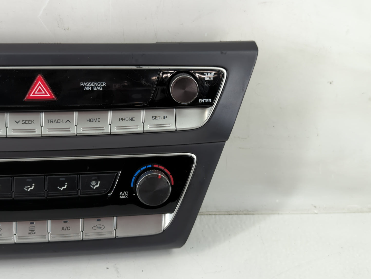 2018-2019 Hyundai Sonata Climate Control Module Temperature AC/Heater Replacement P/N:94510-C2AB0 Fits Fits 2018 2019 OEM Used Auto Parts