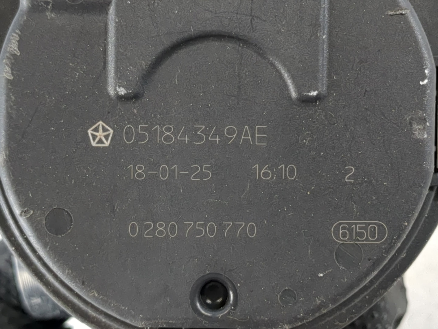 2017-2022 Chrysler Pacifica Throttle Body P/N:05184349AE Fits Fits 2011 2012 2013 2014 2015 2016 2017 2018 2019 2020 2021 2022 OEM Used Auto Parts - Oemusedautoparts1.com