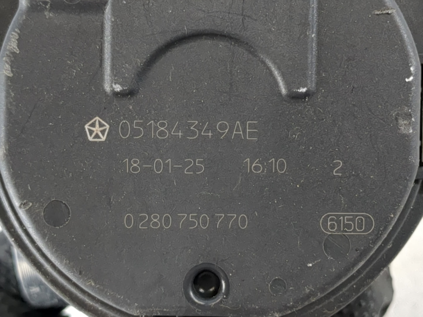 2017-2022 Chrysler Pacifica Throttle Body P/N:05184349AE Fits Fits 2011 2012 2013 2014 2015 2016 2017 2018 2019 2020 2021 2022 OEM Used Auto Parts - Oemusedautoparts1.com