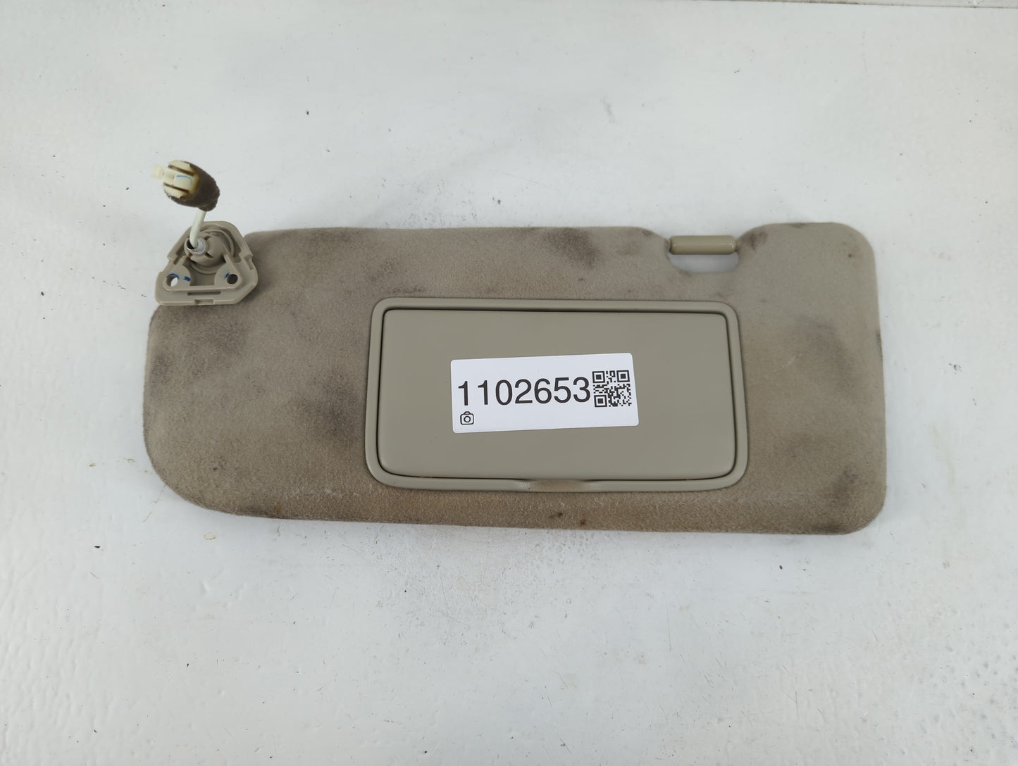 2003-2004 Infiniti G35 Sun Visor Shade Replacement Driver Left Mirror Fits Fits 2003 2004 OEM Used Auto Parts