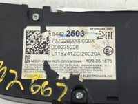 2019-2021 Chevrolet Equinox Climate Control Module Temperature AC/Heater Replacement P/N:84422503 Fits Fits 2019 2020 2021 OEM Used Auto Parts