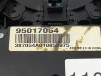 2012-2016 Chevrolet Cruze Climate Control Module Temperature AC/Heater Replacement P/N:95017054 Fits Fits 2012 2013 2014 2015 2016 OEM Used Auto Parts - Oemusedautoparts1.com
