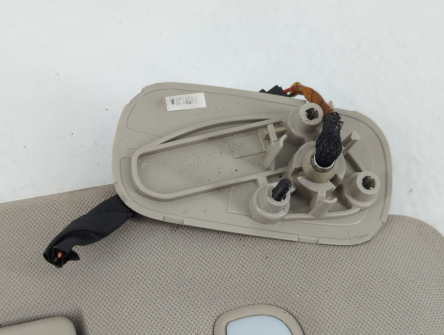 2007-2014 Chevrolet Suburban 1500 Sun Visor Shade Replacement Passenger Right Mirror Fits OEM Used Auto Parts