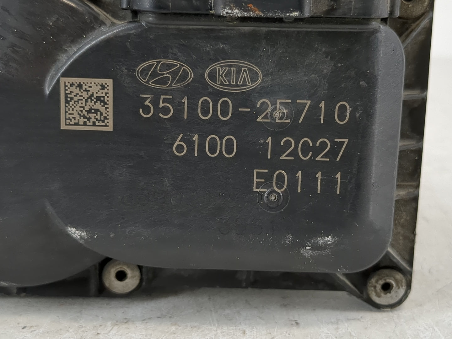 2019 Kia Forte Throttle Body P/N:35100-2E710 Fits OEM Used Auto Parts - Oemusedautoparts1.com