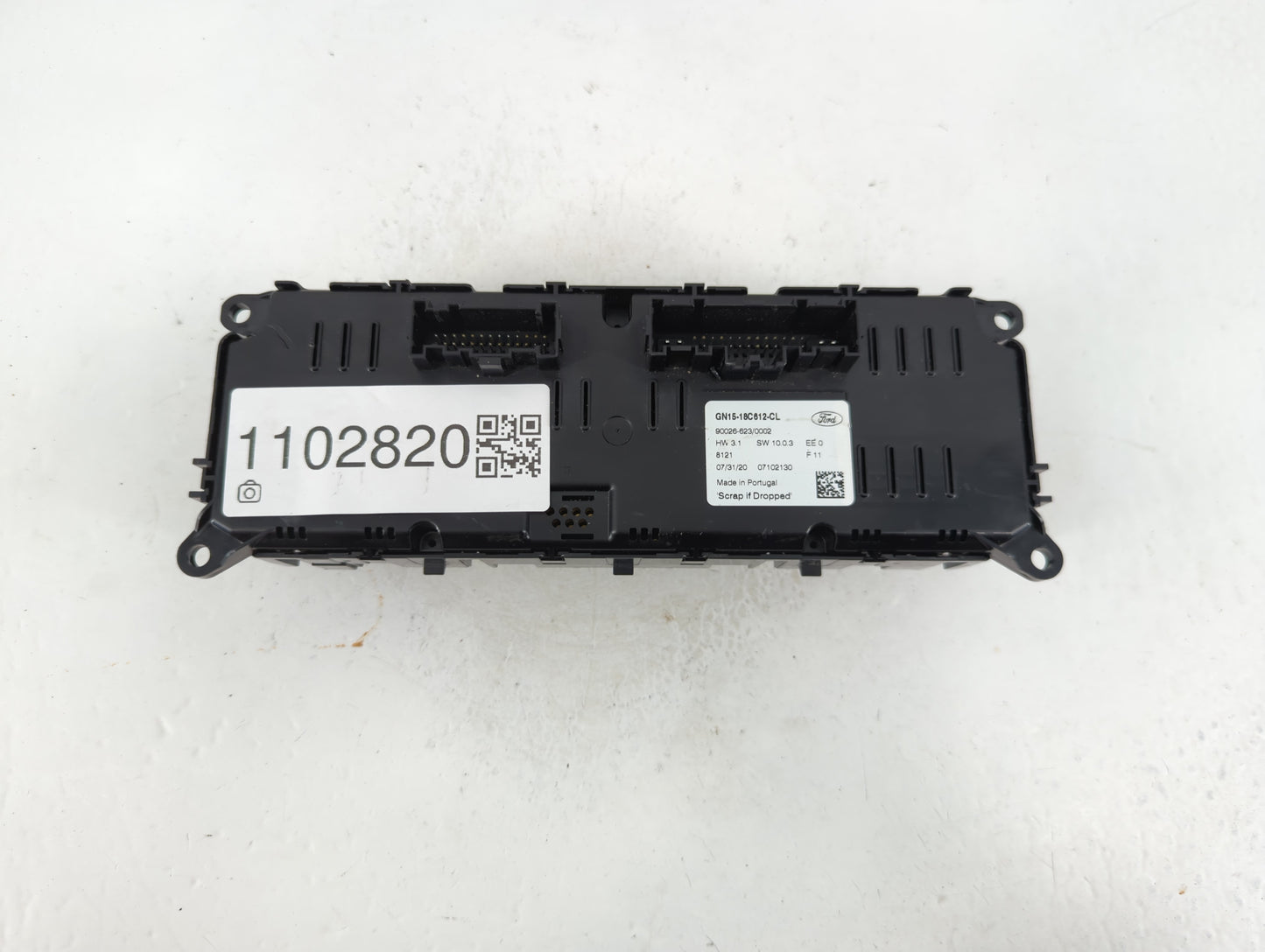 2008 Dodge Ram 1500 Climate Control Module Temperature AC/Heater Replacement P/N:90026-623 Fits Fits 2009 2010 2011 OEM Used Auto Parts