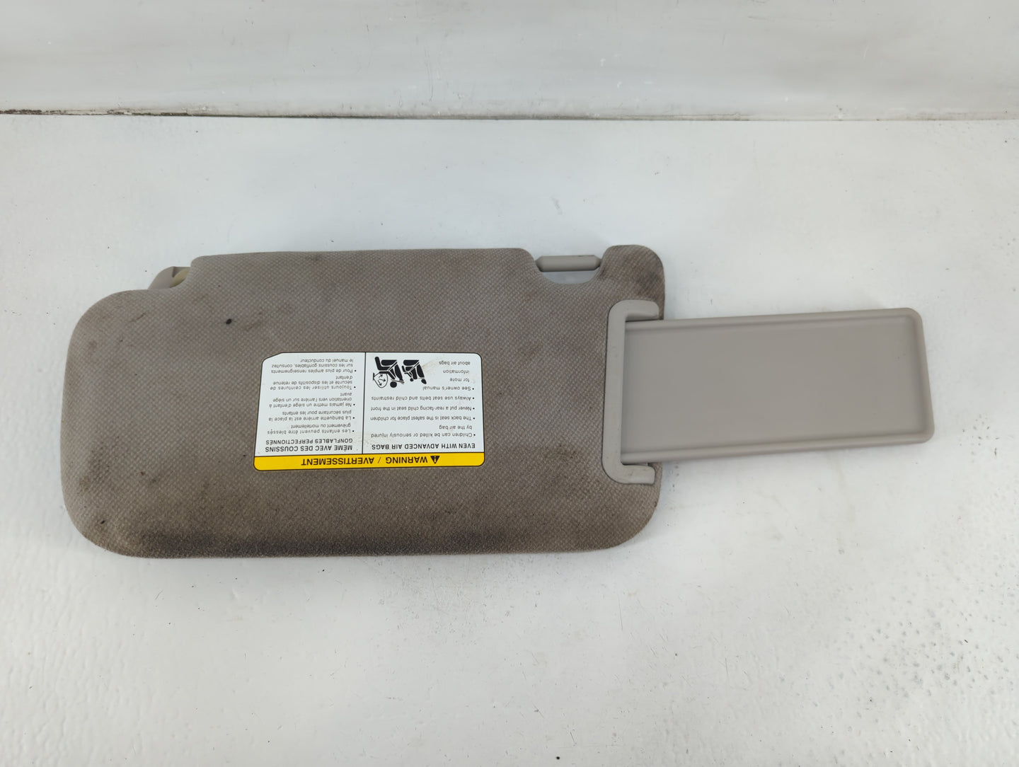 2013-2019 Nissan Sentra Sun Visor Shade Replacement Passenger Right Mirror Fits Fits 2012 2013 2014 2015 2016 2017 2018 2019 OEM Used Auto Parts - Oemusedautoparts1.com