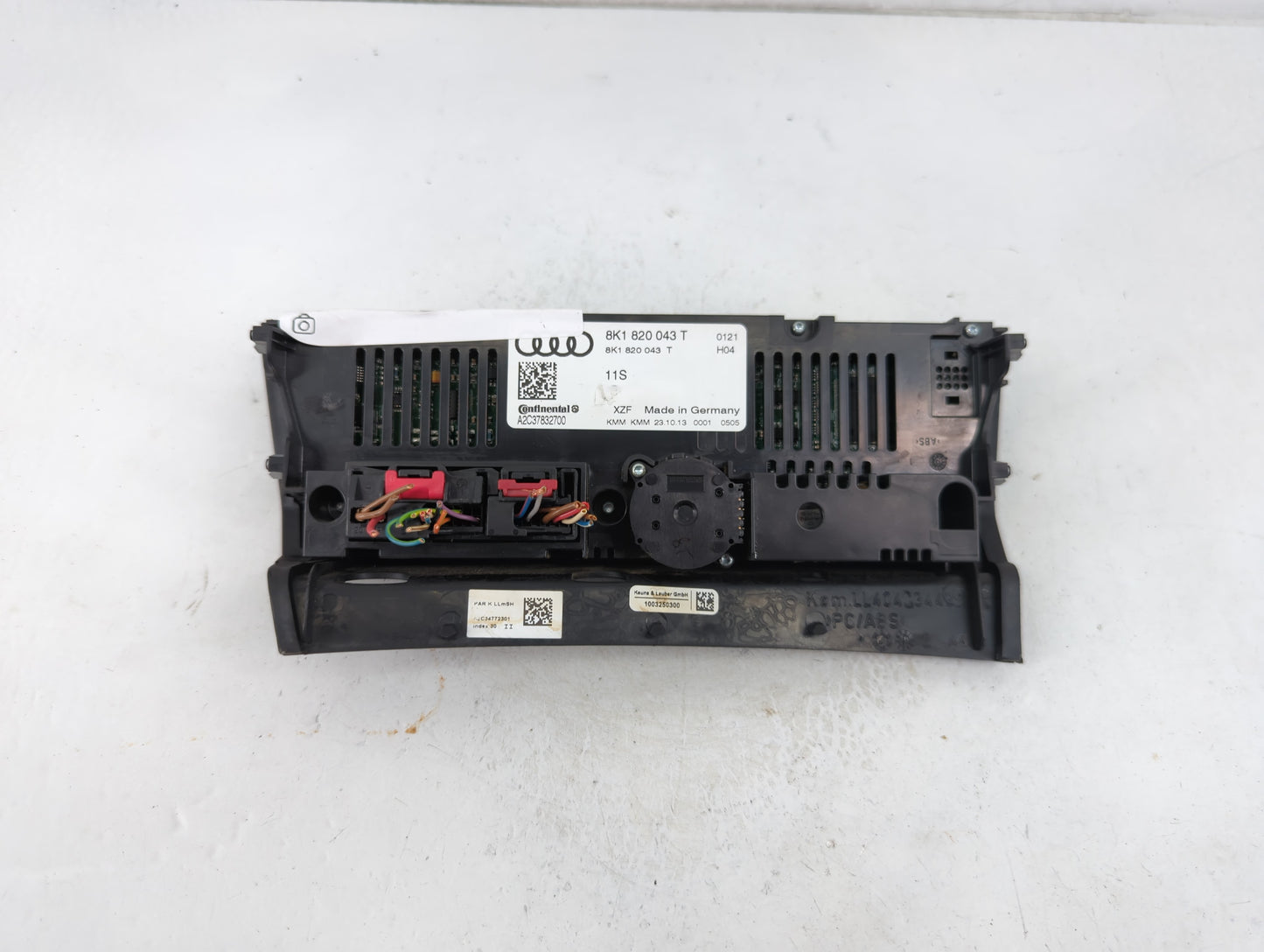 2011-2013 Hyundai Elantra Climate Control Module Temperature AC/Heater Replacement P/N:8K1 820 043 T Fits Fits 2011 2012 2013 OEM Used Auto Parts - Oemusedautoparts1.com