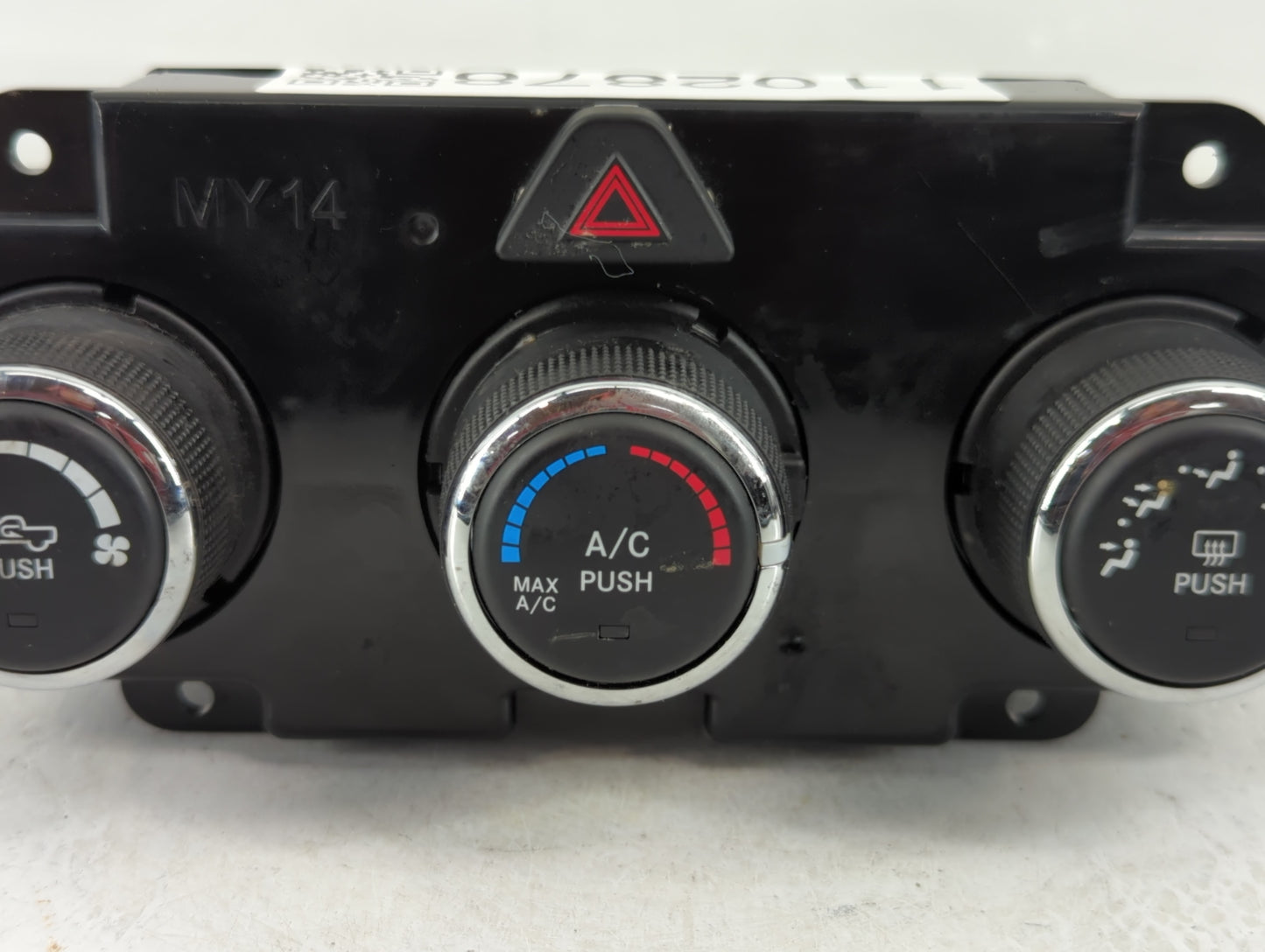 2014 Dodge Ram 1500 Climate Control Module Temperature AC/Heater Replacement P/N:P68186217AC Fits OEM Used Auto Parts