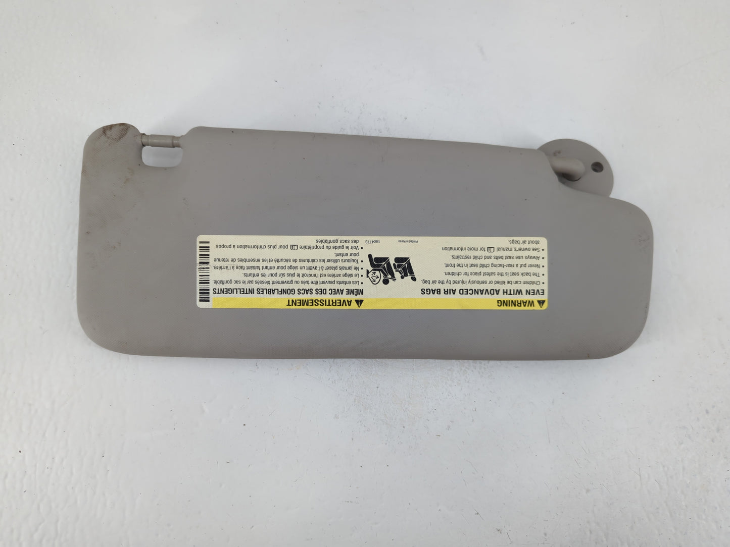 2012-2019 Chevrolet Sonic Sun Visor Shade Replacement Driver Left Mirror Fits Fits 2012 2013 2014 2015 2016 2017 2018 2019 OEM Used Auto Parts