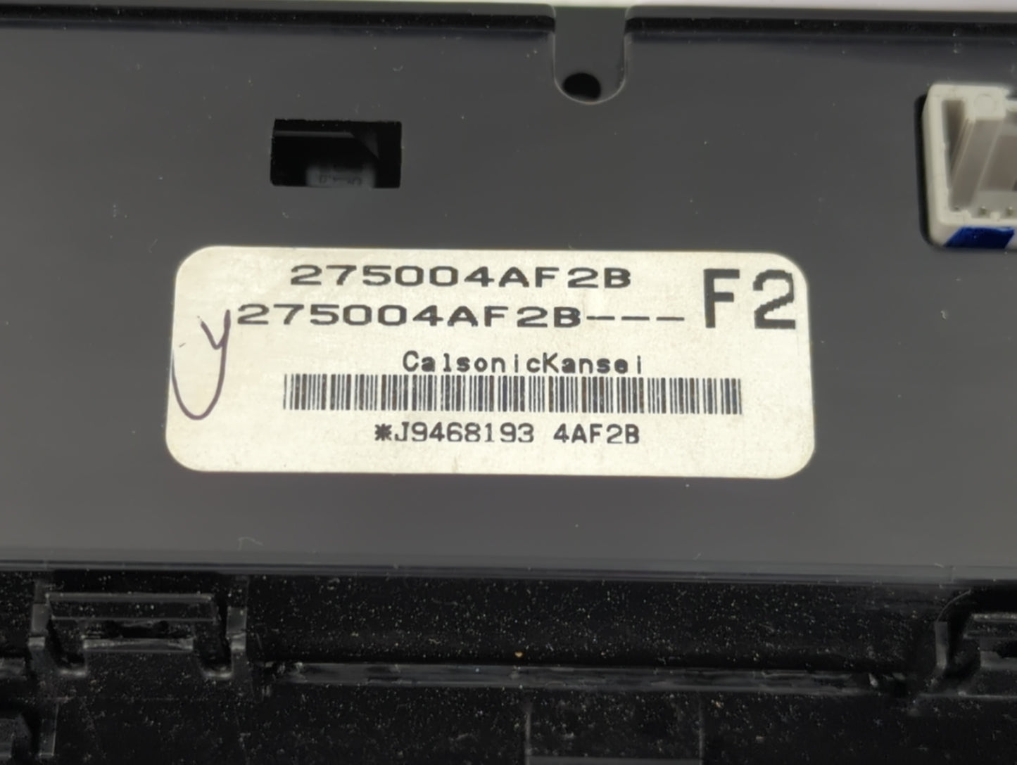 2017-2019 Nissan Sentra Climate Control Module Temperature AC/Heater Replacement P/N:275004AF2A Fits Fits 2017 2018 2019 OEM Used Auto Parts