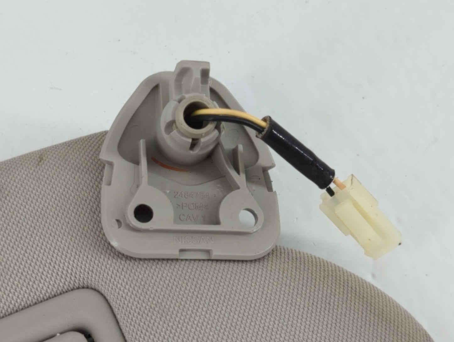 2019-2020 Infiniti Qx50 Sun Visor Shade Replacement Passenger Right Mirror Fits Fits 2019 2020 OEM Used Auto Parts - Oemusedautoparts1.com