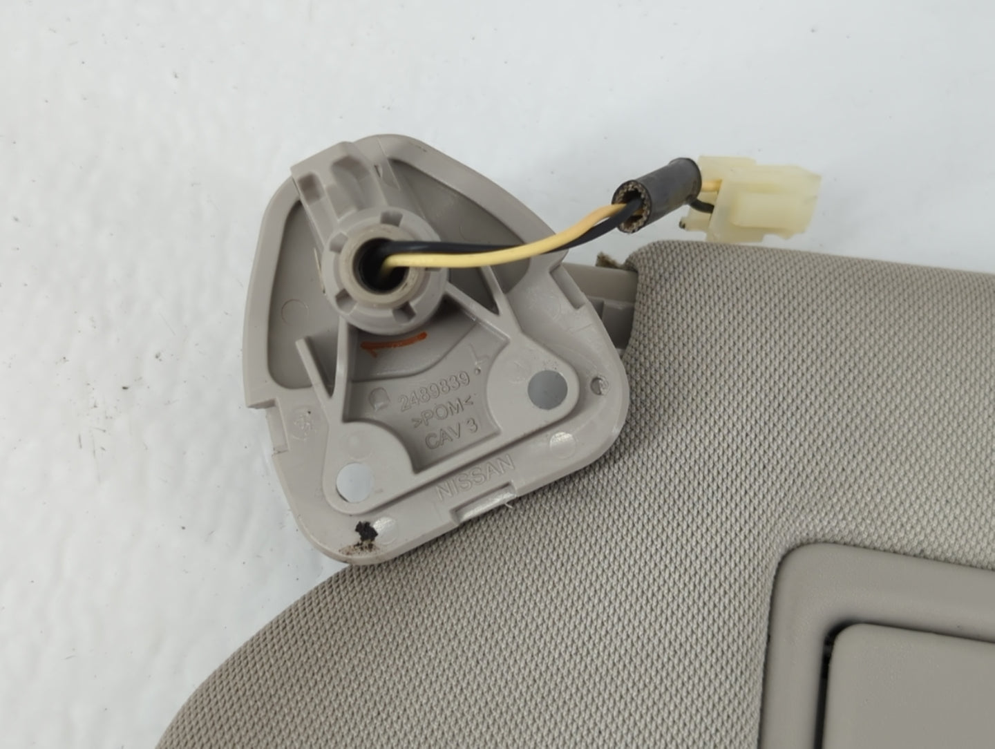 2019-2020 Infiniti Qx50 Sun Visor Shade Replacement Driver Left Mirror Fits Fits 2019 2020 OEM Used Auto Parts - Oemusedautoparts1.com