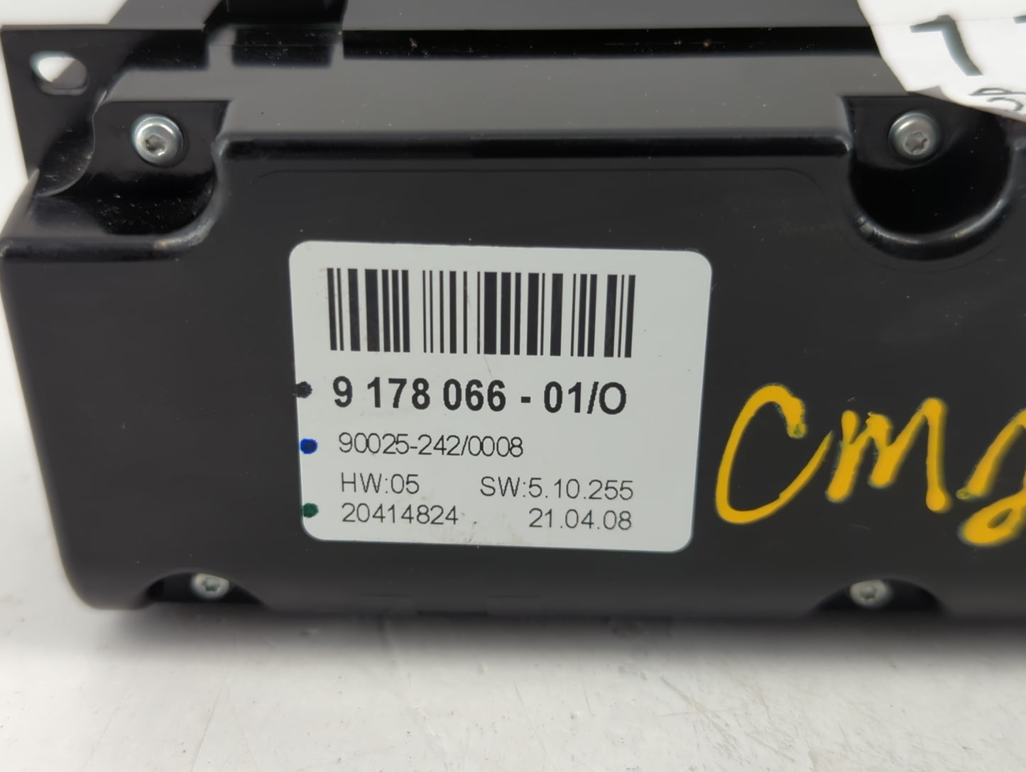 2007-2013 Bmw X5 Climate Control Module Temperature AC/Heater Replacement P/N:9 178 066 -01 Fits OEM Used Auto Parts - Oemusedautoparts1.com