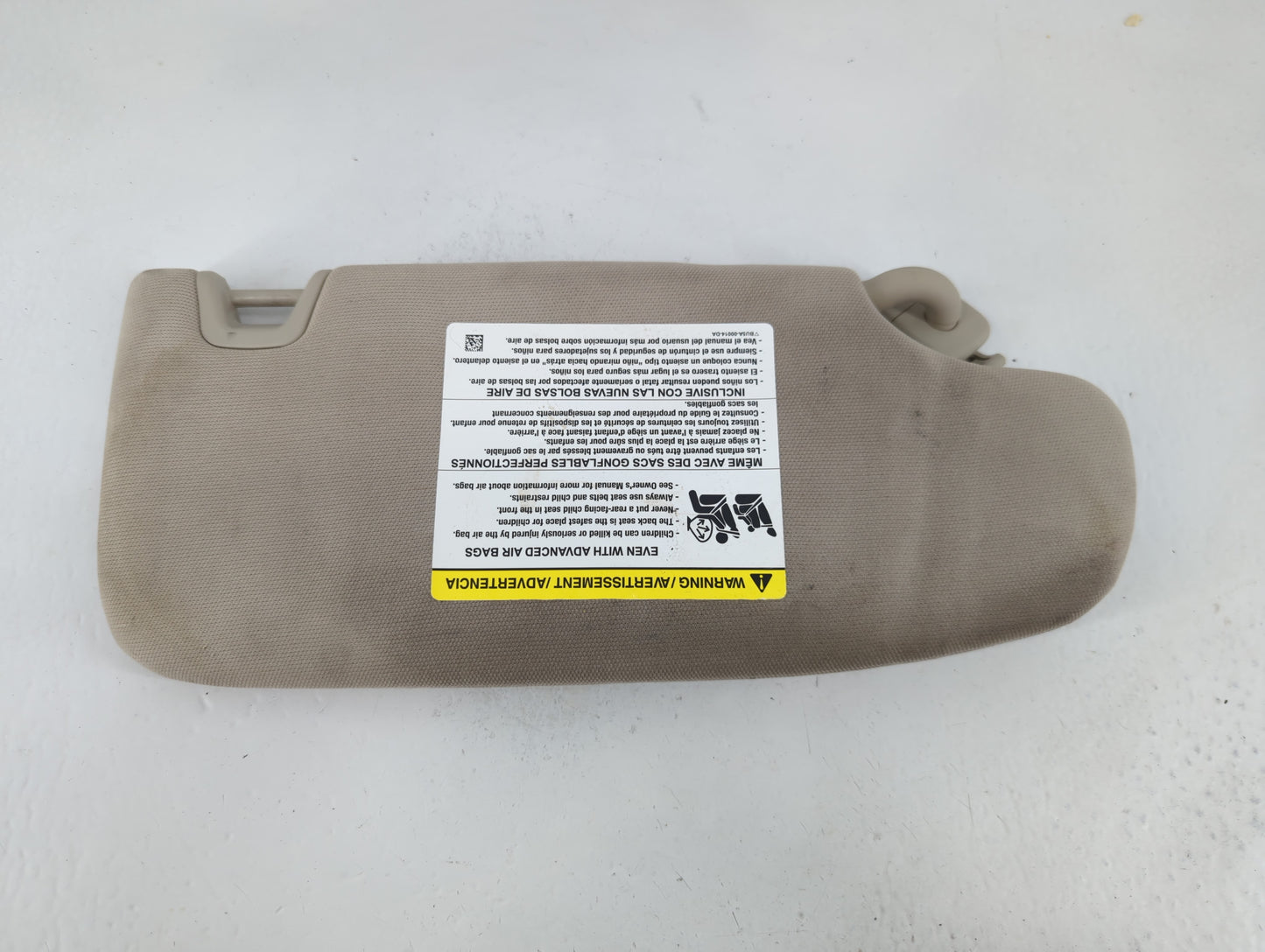 2019-2020 Ford Fusion Sun Visor Shade Replacement Driver Left Mirror Fits Fits 2018 2019 2020 OEM Used Auto Parts