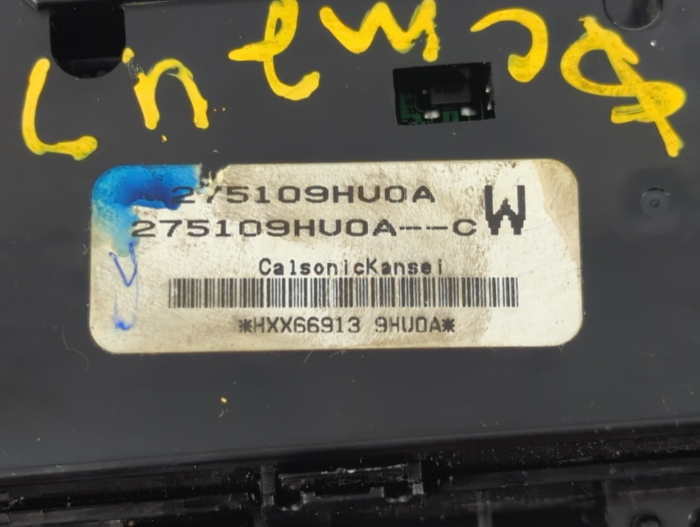 2018 Nissan Altima Climate Control Module Temperature AC/Heater Replacement P/N:275109HU0A Fits OEM Used Auto Parts