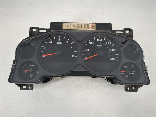 2007-2010 Chevrolet Silverado 1500 Instrument Cluster Speedometer Gauges P/N:25933368 Fits Fits 2007 2008 2009 2010 OEM Used Auto Parts