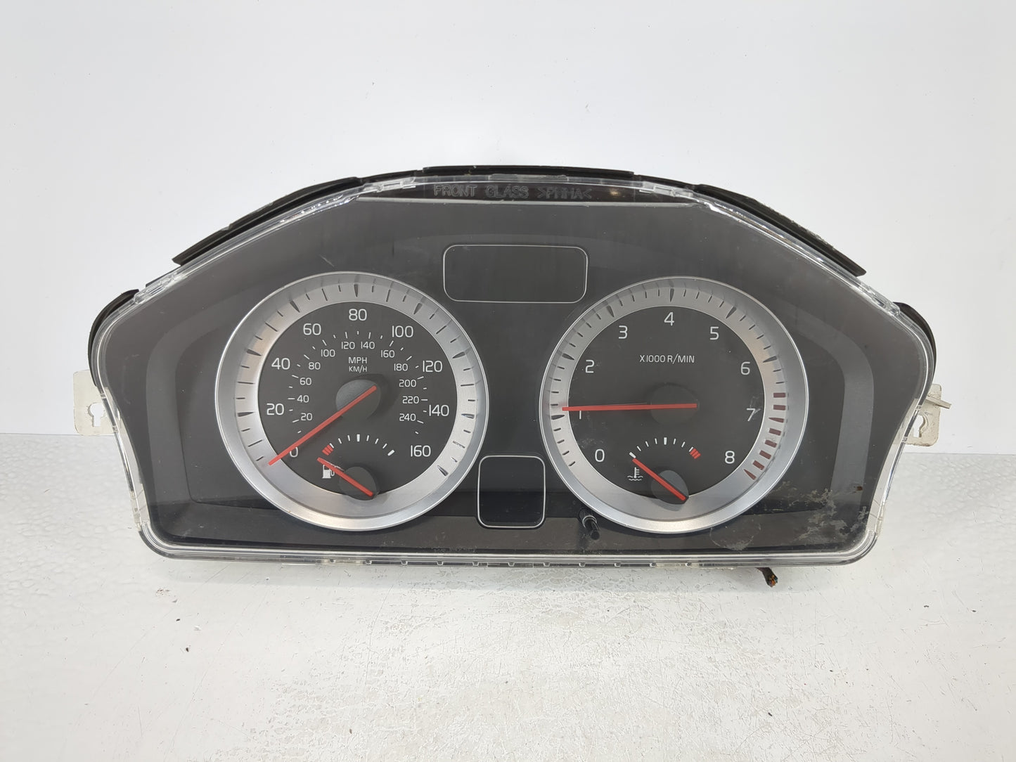 2010 Volvo V70 Instrument Cluster Speedometer Gauges P/N:91254830 Fits Fits 2009 2011 2012 2013 OEM Used Auto Parts - Oemusedautoparts1.com