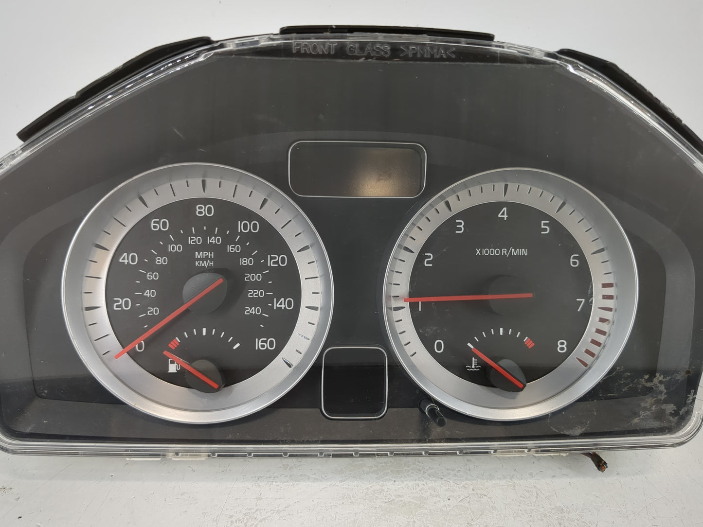 2010 Volvo V70 Instrument Cluster Speedometer Gauges P/N:91254830 Fits Fits 2009 2011 2012 2013 OEM Used Auto Parts - Oemusedautoparts1.com