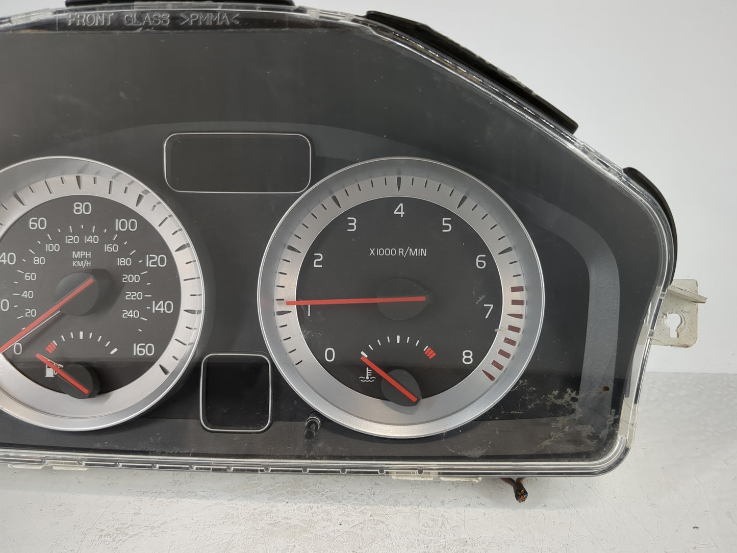 2010 Volvo V70 Instrument Cluster Speedometer Gauges P/N:91254830 Fits Fits 2009 2011 2012 2013 OEM Used Auto Parts - Oemusedautoparts1.com
