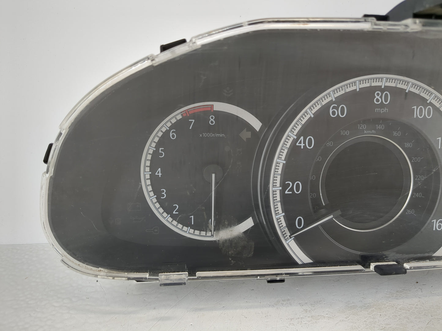 2013-2017 Honda Accord Instrument Cluster Speedometer Gauges P/N:78100-T2F-A230-M1 Fits Fits 2013 2014 2015 2016 2017 OEM Used Auto Parts